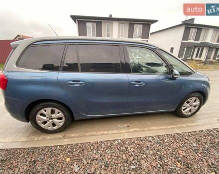 Синий Ситроен С4 Пикассо, объемом двигателя 1.56 л и пробегом 206 тыс. км за 13000 $, фото 3 на Automoto.ua