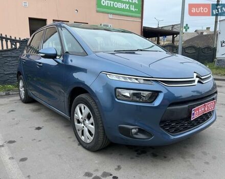 Синий Ситроен С4 Пикассо, объемом двигателя 1.6 л и пробегом 176 тыс. км за 11300 $, фото 1 на Automoto.ua