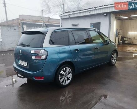 Синий Ситроен С4 Пикассо, объемом двигателя 2 л и пробегом 257 тыс. км за 8900 $, фото 16 на Automoto.ua