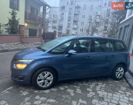 Синий Ситроен С4 Пикассо, объемом двигателя 1.56 л и пробегом 240 тыс. км за 13000 $, фото 2 на Automoto.ua