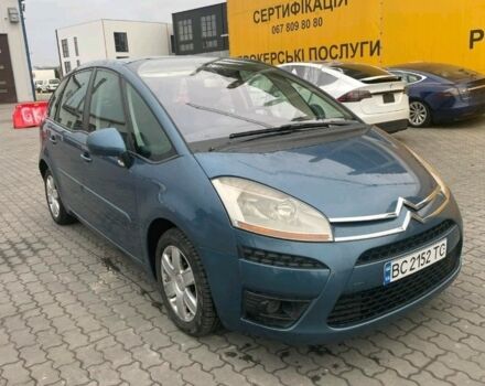 Синий Ситроен С4 Пикассо, объемом двигателя 1.6 л и пробегом 260 тыс. км за 4200 $, фото 2 на Automoto.ua