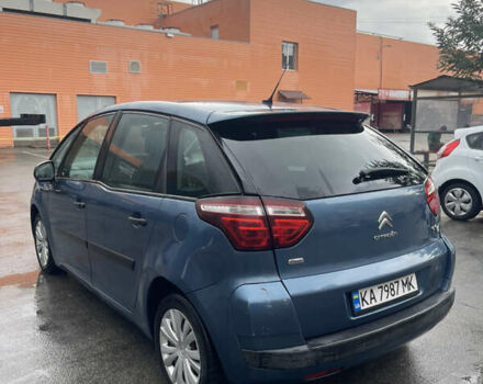Синий Ситроен С4 Пикассо, объемом двигателя 1.56 л и пробегом 177 тыс. км за 6600 $, фото 2 на Automoto.ua