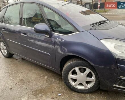 Синий Ситроен С4 Пикассо, объемом двигателя 1.56 л и пробегом 280 тыс. км за 7100 $, фото 2 на Automoto.ua