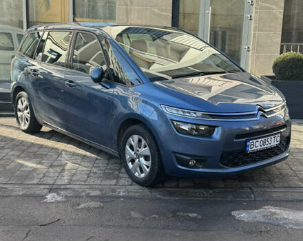 Синий Ситроен С4 Пикассо, объемом двигателя 1.56 л и пробегом 235 тыс. км за 13300 $, фото 4 на Automoto.ua