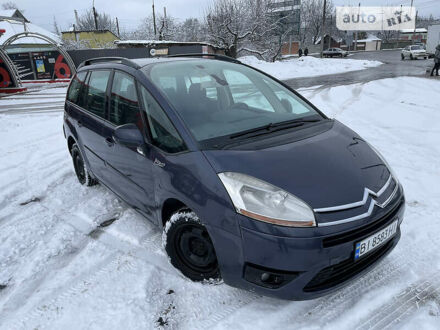 Ситроен С4 Пикассо 2007 в Полтаве на Automoto.ua Синий Ситроен С4 Пикассо, объемом двигателя 1.6 л и пробегом 185 тыс. км за 5800 $, фото 1 на Automoto.ua