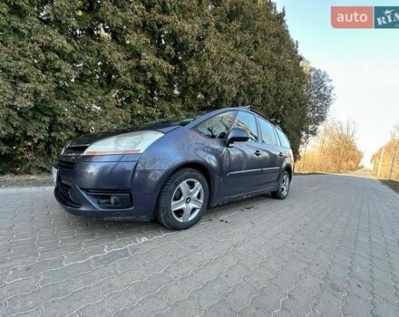 Синий Ситроен С4 Пикассо, объемом двигателя 1.6 л и пробегом 215 тыс. км за 5500 $, фото 1 на Automoto.ua