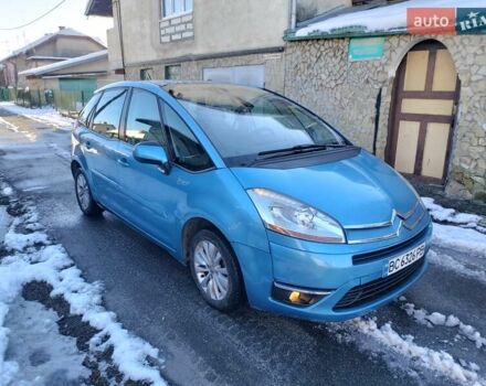 Синий Ситроен С4 Пикассо, объемом двигателя 1.56 л и пробегом 356 тыс. км за 3950 $, фото 1 на Automoto.ua