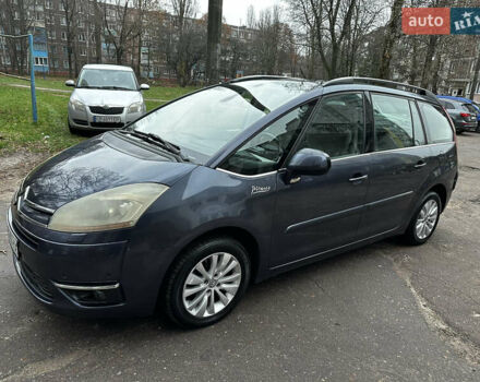 Синий Ситроен С4 Пикассо, объемом двигателя 2 л и пробегом 244 тыс. км за 5600 $, фото 1 на Automoto.ua