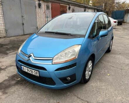 Синий Ситроен С4 Пикассо, объемом двигателя 2 л и пробегом 280 тыс. км за 5500 $, фото 1 на Automoto.ua