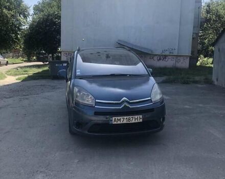 Синий Ситроен С4 Пикассо, объемом двигателя 1.6 л и пробегом 250 тыс. км за 3950 $, фото 1 на Automoto.ua