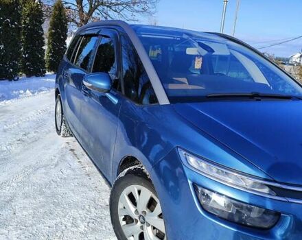 Синий Ситроен С4 Пикассо, объемом двигателя 1.56 л и пробегом 252 тыс. км за 10990 $, фото 1 на Automoto.ua