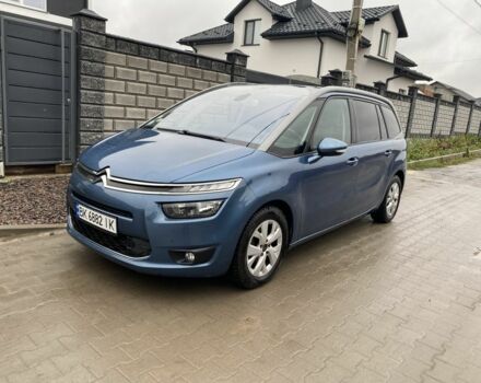 Синий Ситроен С4 Пикассо, объемом двигателя 1.6 л и пробегом 206 тыс. км за 10400 $, фото 1 на Automoto.ua