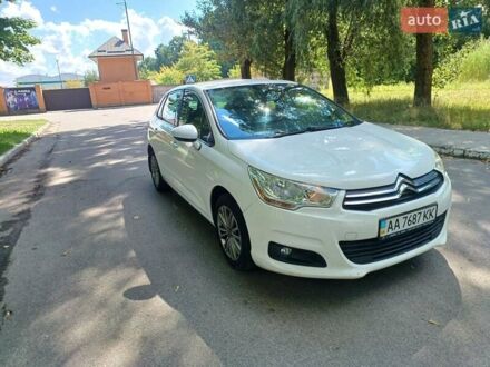 Ситроен С4 2012 в Броварах на Automoto.ua Белый Ситроен С4, объемом двигателя 1.6 л и пробегом 146 тыс. км за 6050 $, фото 1 на Automoto.ua