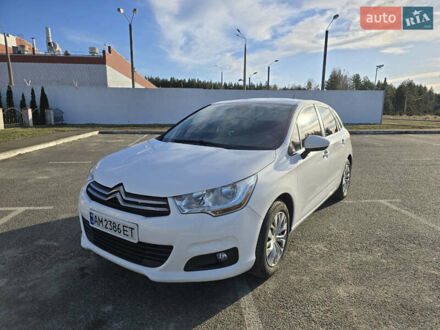 Ситроен С4 2014 в Малине на Automoto.ua Белый Ситроен С4, объемом двигателя 1.6 л и пробегом 177 тыс. км за 8100 $, фото 1 на Automoto.ua