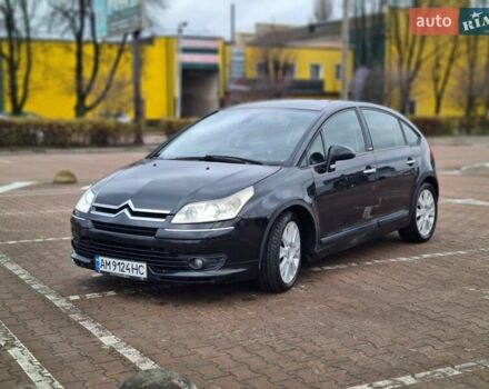 Черный Ситроен С4, объемом двигателя 2 л и пробегом 245 тыс. км за 4450 $, фото 6 на Automoto.ua