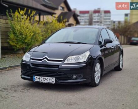 Черный Ситроен С4, объемом двигателя 2 л и пробегом 245 тыс. км за 4250 $, фото 1 на Automoto.ua