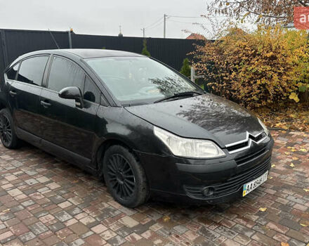 Черный Ситроен С4, объемом двигателя 1.6 л и пробегом 240 тыс. км за 3500 $, фото 6 на Automoto.ua