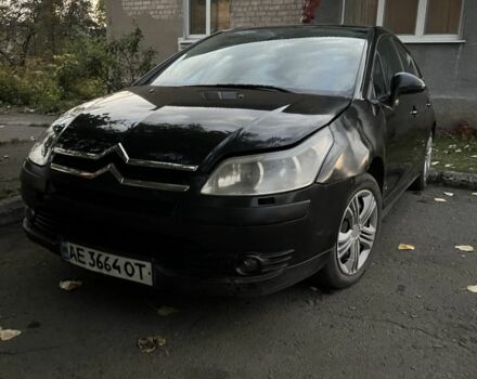 Черный Ситроен С4, объемом двигателя 1.6 л и пробегом 204 тыс. км за 2800 $, фото 7 на Automoto.ua