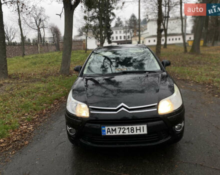 Черный Ситроен С4, объемом двигателя 1.6 л и пробегом 224 тыс. км за 3900 $, фото 2 на Automoto.ua