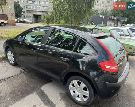 Черный Ситроен С4, объемом двигателя 1.59 л и пробегом 145 тыс. км за 4500 $, фото 3 на Automoto.ua