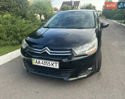 Черный Ситроен С4, объемом двигателя 1.6 л и пробегом 156 тыс. км за 5750 $, фото 1 на Automoto.ua