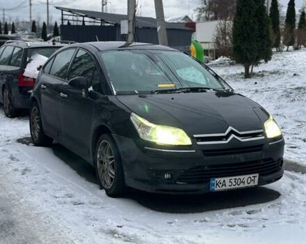 Черный Ситроен С4, объемом двигателя 2 л и пробегом 244 тыс. км за 4500 $, фото 1 на Automoto.ua