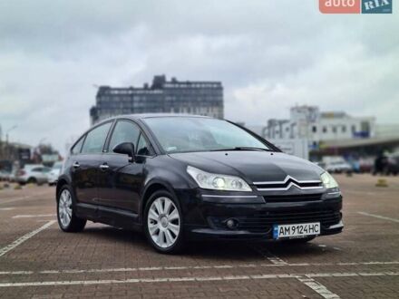Черный Ситроен С4, объемом двигателя 2 л и пробегом 245 тыс. км за 4450 $, фото 1 на Automoto.ua