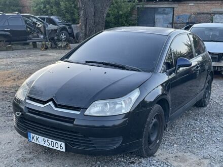 Черный Ситроен С4, объемом двигателя 1.6 л и пробегом 317 тыс. км за 1150 $, фото 1 на Automoto.ua