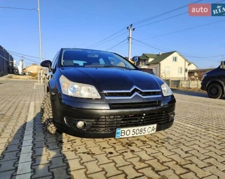 Черный Ситроен С4, объемом двигателя 1.59 л и пробегом 185 тыс. км за 4200 $, фото 1 на Automoto.ua