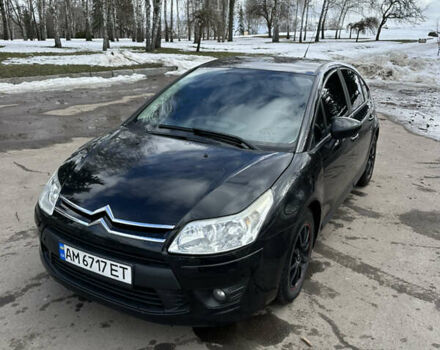 Черный Ситроен С4, объемом двигателя 1.56 л и пробегом 324 тыс. км за 4500 $, фото 1 на Automoto.ua