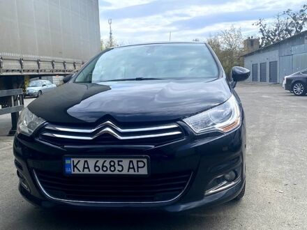 Черный Ситроен С4, объемом двигателя 1.6 л и пробегом 176 тыс. км за 8000 $, фото 1 на Automoto.ua
