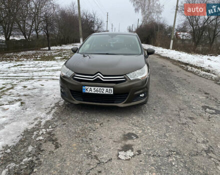 Коричневый Ситроен С4, объемом двигателя 1.6 л и пробегом 201 тыс. км за 6900 $, фото 1 на Automoto.ua