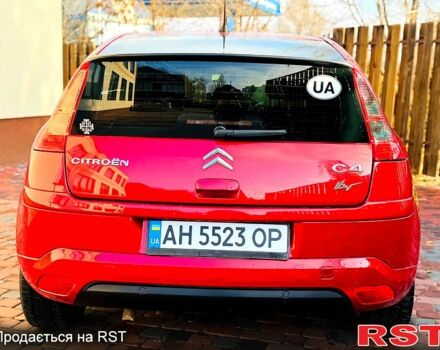 Красный Ситроен С4, объемом двигателя 1.6 л и пробегом 130 тыс. км за 3600 $, фото 7 на Automoto.ua