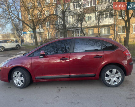 Червоний Сітроен С4, об'ємом двигуна 1.59 л та пробігом 158 тис. км за 4750 $, фото 1 на Automoto.ua