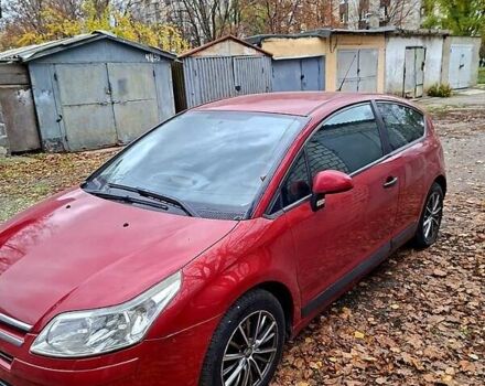 Красный Ситроен С4, объемом двигателя 1.6 л и пробегом 189 тыс. км за 4300 $, фото 3 на Automoto.ua