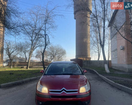 Червоний Сітроен С4, об'ємом двигуна 1.59 л та пробігом 158 тис. км за 4750 $, фото 6 на Automoto.ua