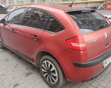 Червоний Сітроен С4, об'ємом двигуна 1.59 л та пробігом 190 тис. км за 3900 $, фото 3 на Automoto.ua