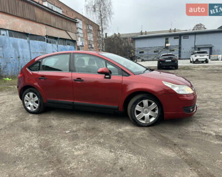 Красный Ситроен С4, объемом двигателя 1.59 л и пробегом 244 тыс. км за 5500 $, фото 8 на Automoto.ua