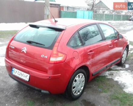Ситроен С4 2007 в Полонном на Automoto.ua Красный Ситроен С4, объемом двигателя 1.6 л и пробегом 245 тыс. км за 4500 $, фото 4 на Automoto.ua