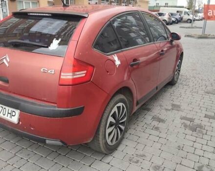 Червоний Сітроен С4, об'ємом двигуна 1.59 л та пробігом 190 тис. км за 3900 $, фото 6 на Automoto.ua