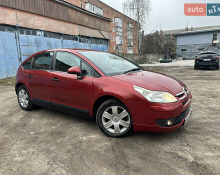 Красный Ситроен С4, объемом двигателя 1.59 л и пробегом 244 тыс. км за 5500 $, фото 5 на Automoto.ua