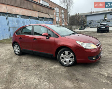 Красный Ситроен С4, объемом двигателя 1.59 л и пробегом 244 тыс. км за 5500 $, фото 6 на Automoto.ua