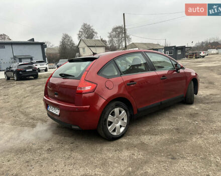 Красный Ситроен С4, объемом двигателя 1.59 л и пробегом 244 тыс. км за 5500 $, фото 14 на Automoto.ua