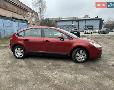 Красный Ситроен С4, объемом двигателя 1.59 л и пробегом 244 тыс. км за 5500 $, фото 10 на Automoto.ua