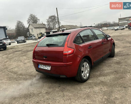 Красный Ситроен С4, объемом двигателя 1.59 л и пробегом 244 тыс. км за 5500 $, фото 15 на Automoto.ua