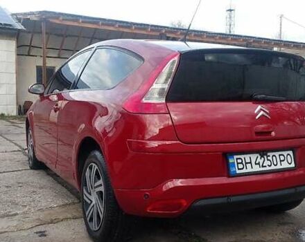 Красный Ситроен С4, объемом двигателя 1.56 л и пробегом 349 тыс. км за 5000 $, фото 2 на Automoto.ua