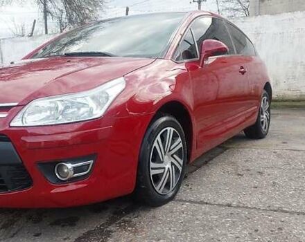 Красный Ситроен С4, объемом двигателя 1.56 л и пробегом 349 тыс. км за 5000 $, фото 1 на Automoto.ua