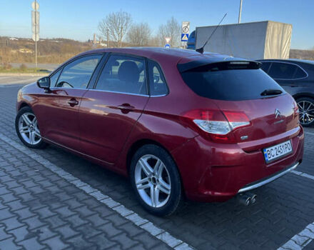 Красный Ситроен С4, объемом двигателя 1.56 л и пробегом 170 тыс. км за 6500 $, фото 4 на Automoto.ua