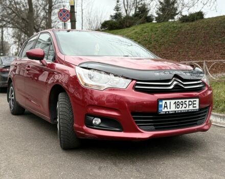 Красный Ситроен С4, объемом двигателя 1.6 л и пробегом 134 тыс. км за 6399 $, фото 1 на Automoto.ua