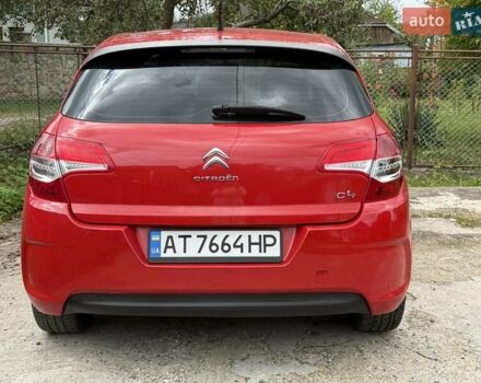 Красный Ситроен С4, объемом двигателя 1.56 л и пробегом 205 тыс. км за 6700 $, фото 3 на Automoto.ua